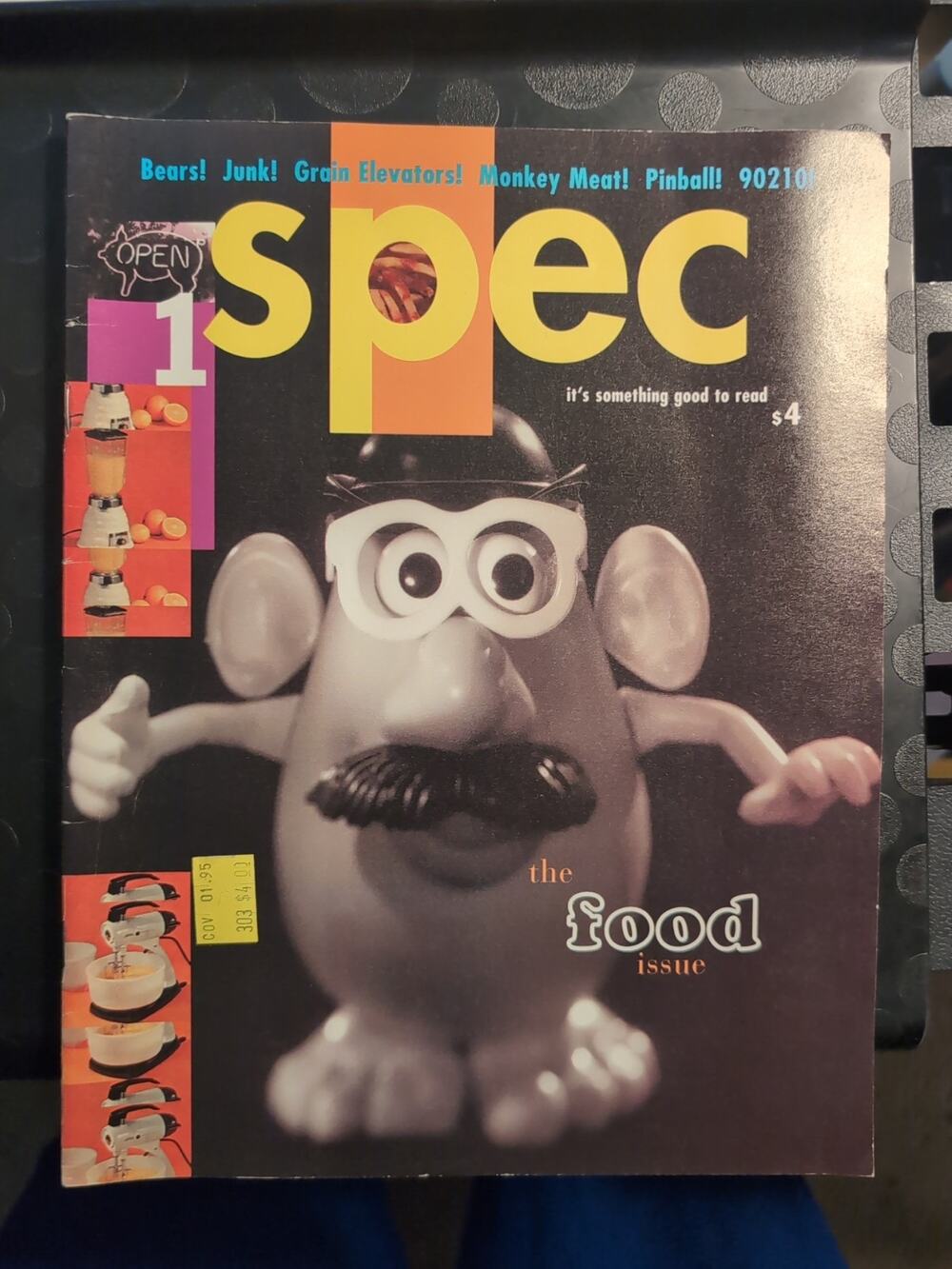 spec #1 1994 Magazine Mr Potato Head Vintage Issue RARE
